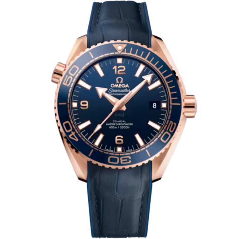 SEAMASTER PLANET OCEAN 600M 43 MM SEDNA™ GOLD WITH BLUE DIAL - Omega