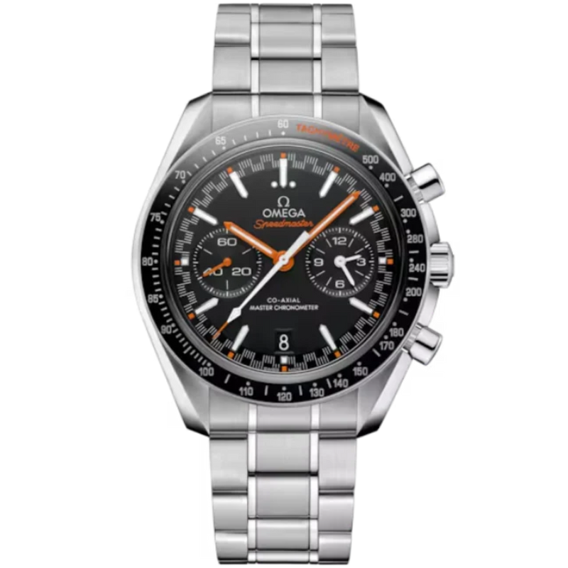 SPEEDMASTER RACING 44 MM STAINLESS STEEL WITH BLACK DIAL - Omega