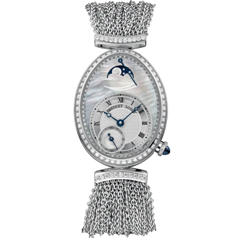 REINE DE NAPLES 8908 36 MM WHITE GOLD WITH MOTHER OF PEARL DIAL - Breguet