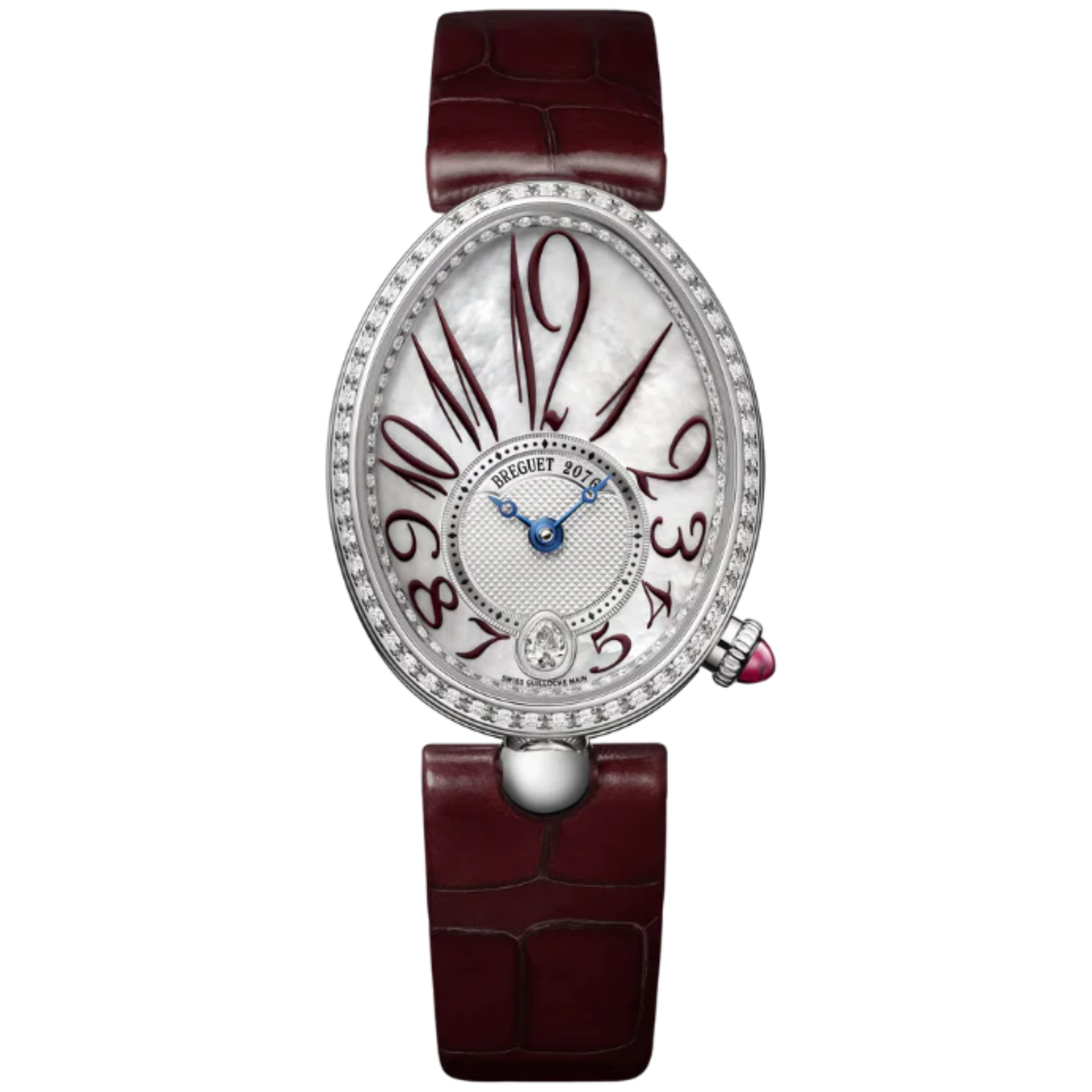 REINE DE NAPLES 8918 36 MM WHITE GOLD WITH MOTHER OF PEARL DIAL - Breguet