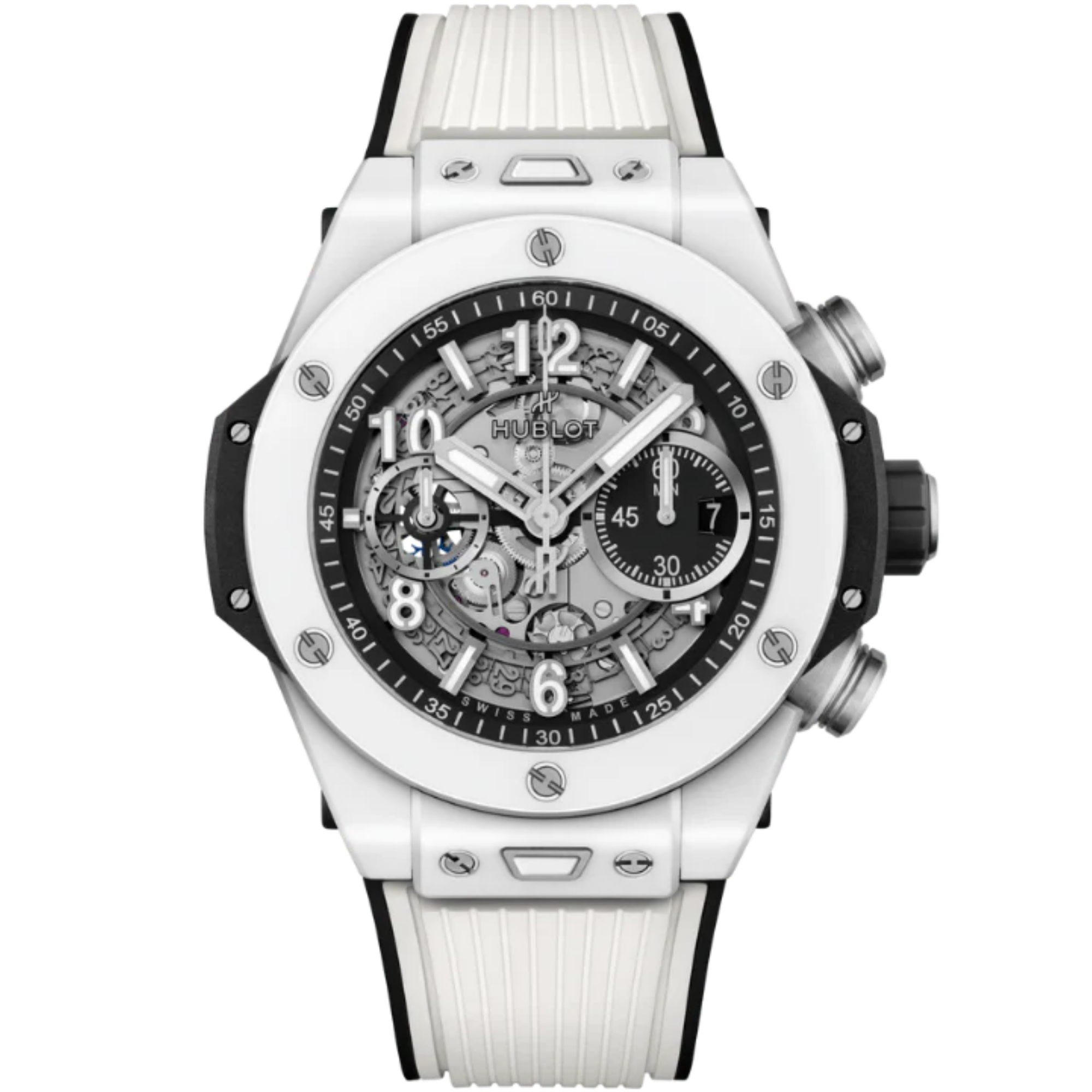 Big Bang 44mm UNICO WHITE CERAMIC - Hublot