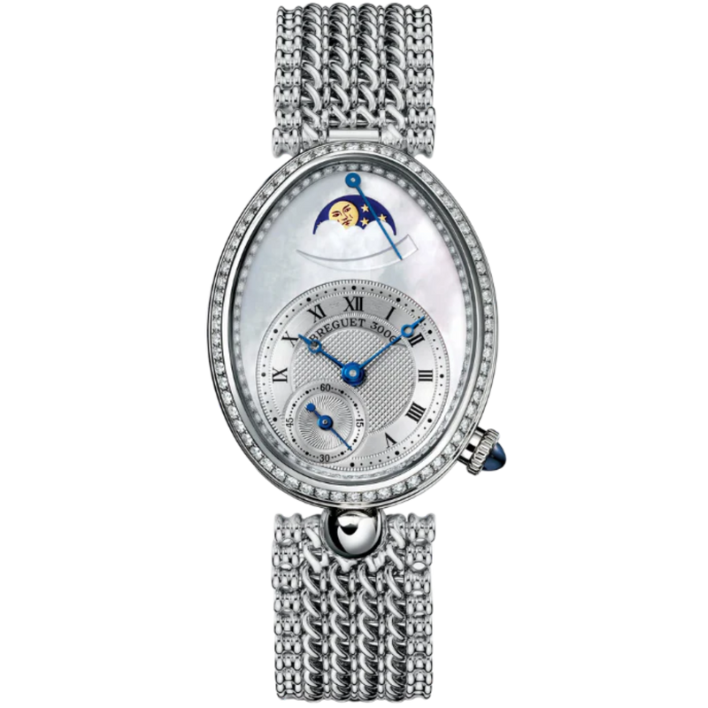 REINE DE NAPLES 8908 36 MM WHITE GOLD WITH MOTHER OF PEARL DIAL - Breguet