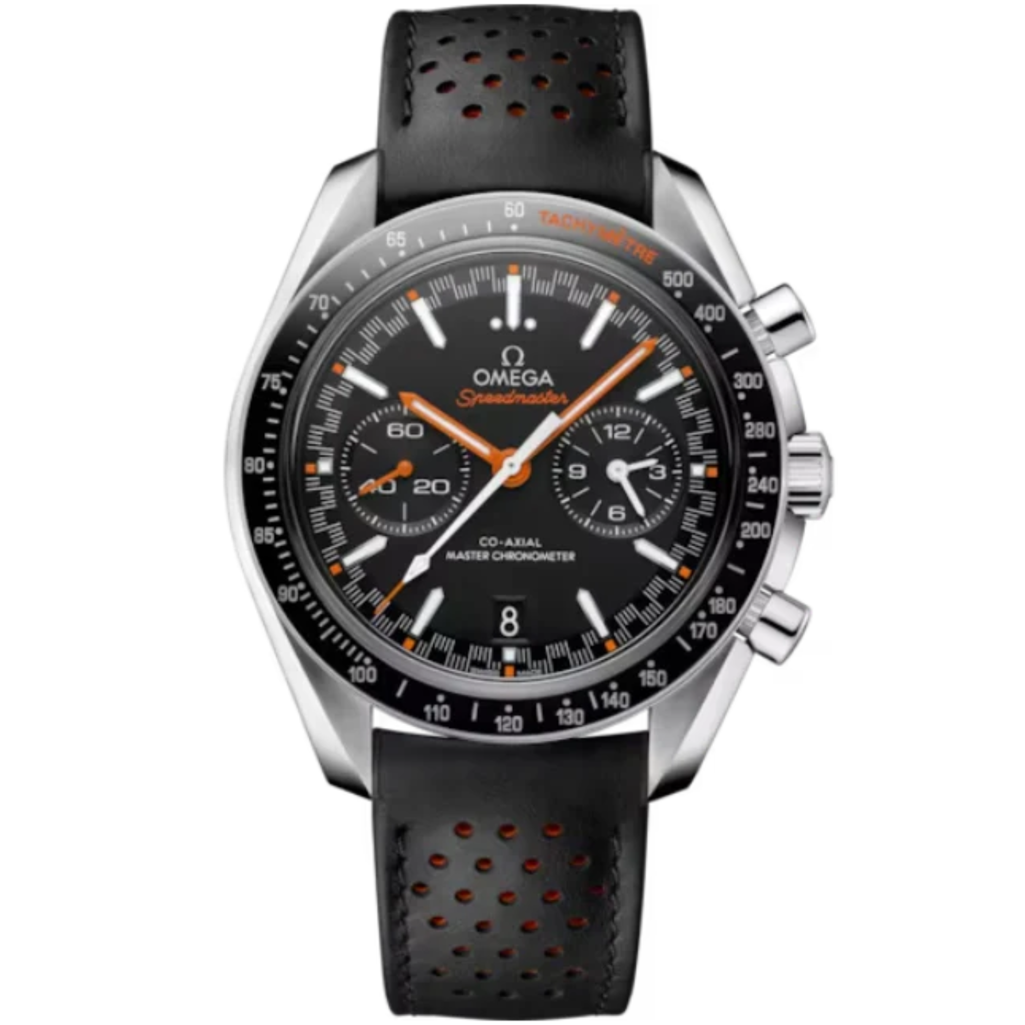 SPEEDMASTER RACING 44 MM STAINLESS STEEL WITH BLACK DIAL - Omega