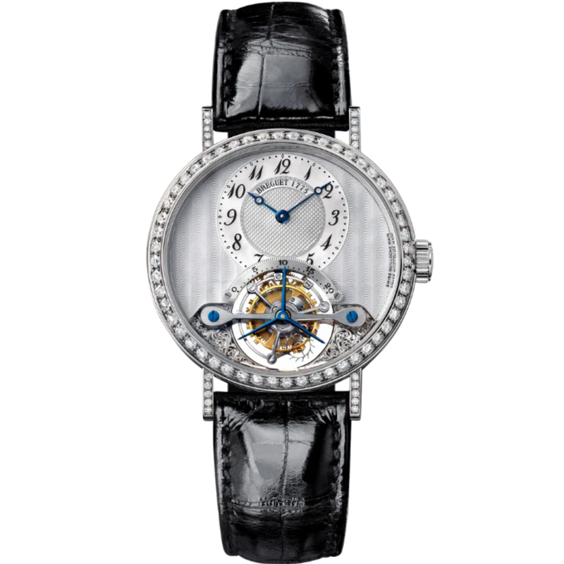 CLASSIQUE COMPLICATIONS 3358 35 MM 18K WHITE GOLD WITH MOTHER OF PEARL DIAL - Breguet