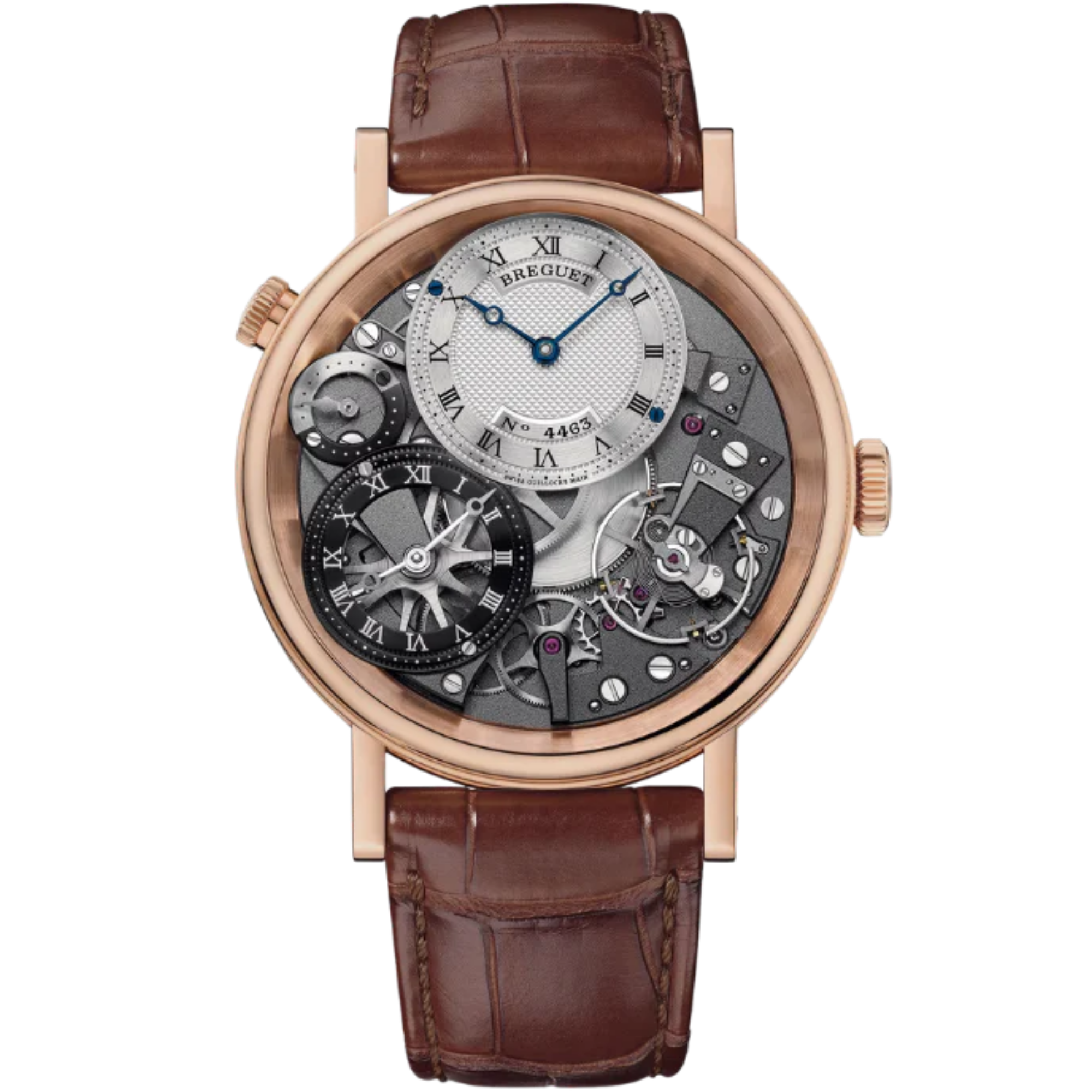 TRADITION 7067 40 MM ROSE GOLD WITH SILVER DIAL - Breguet