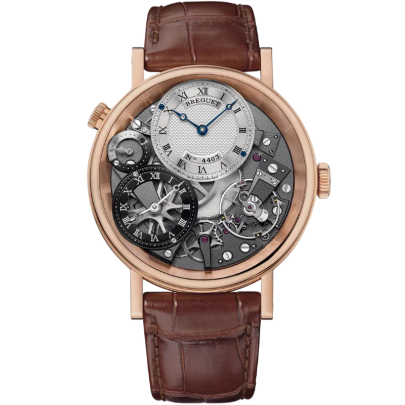TRADITION 7067 40 MM ROSE GOLD WITH SILVER DIAL - Breguet