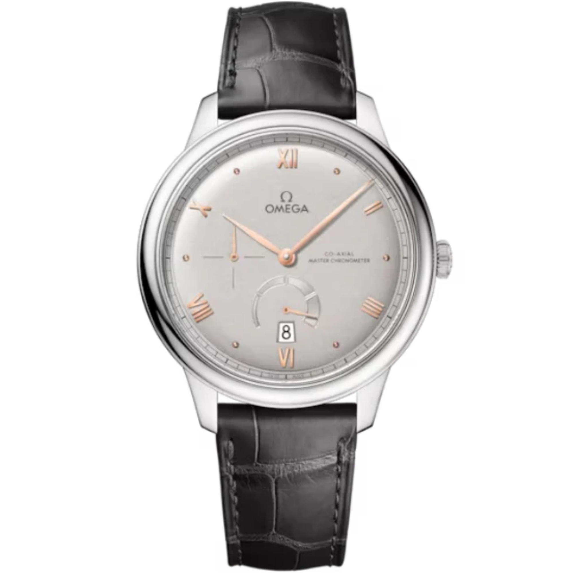 DE VILLE PRESTIGE 41 MM STAINLESS STEEL WITH GREY DIAL - Omega