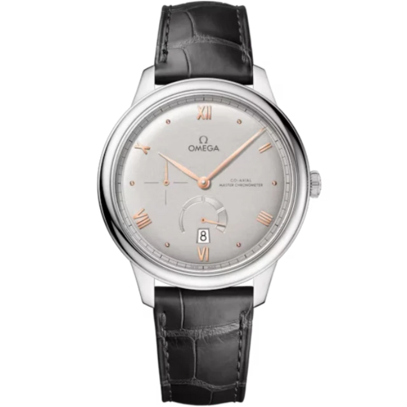 DE VILLE PRESTIGE 41 MM STAINLESS STEEL WITH GREY DIAL - Omega