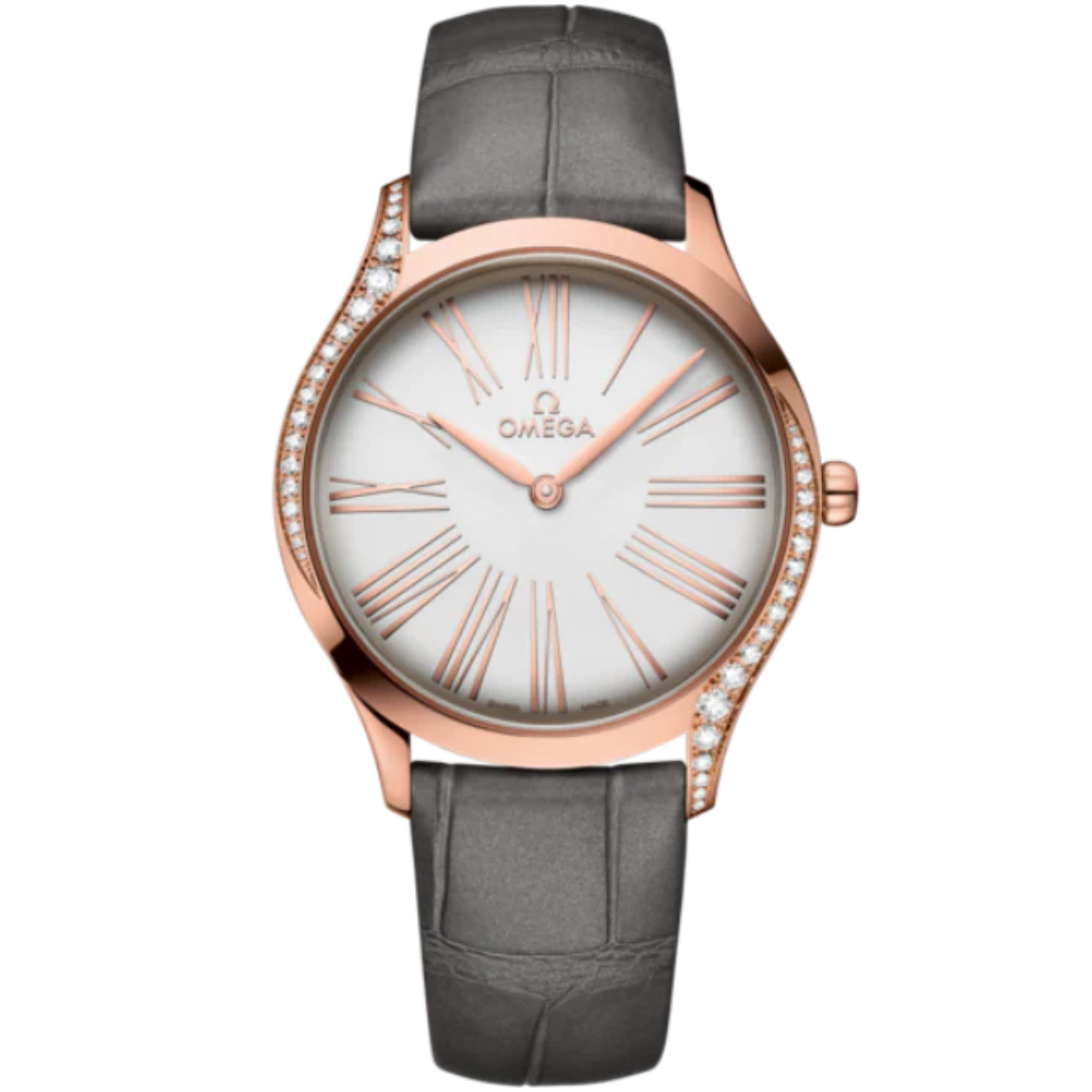 DE VILLE TRÉSOR 36 MM SEDNA™ GOLD WITH SILVER DIAL - Omega