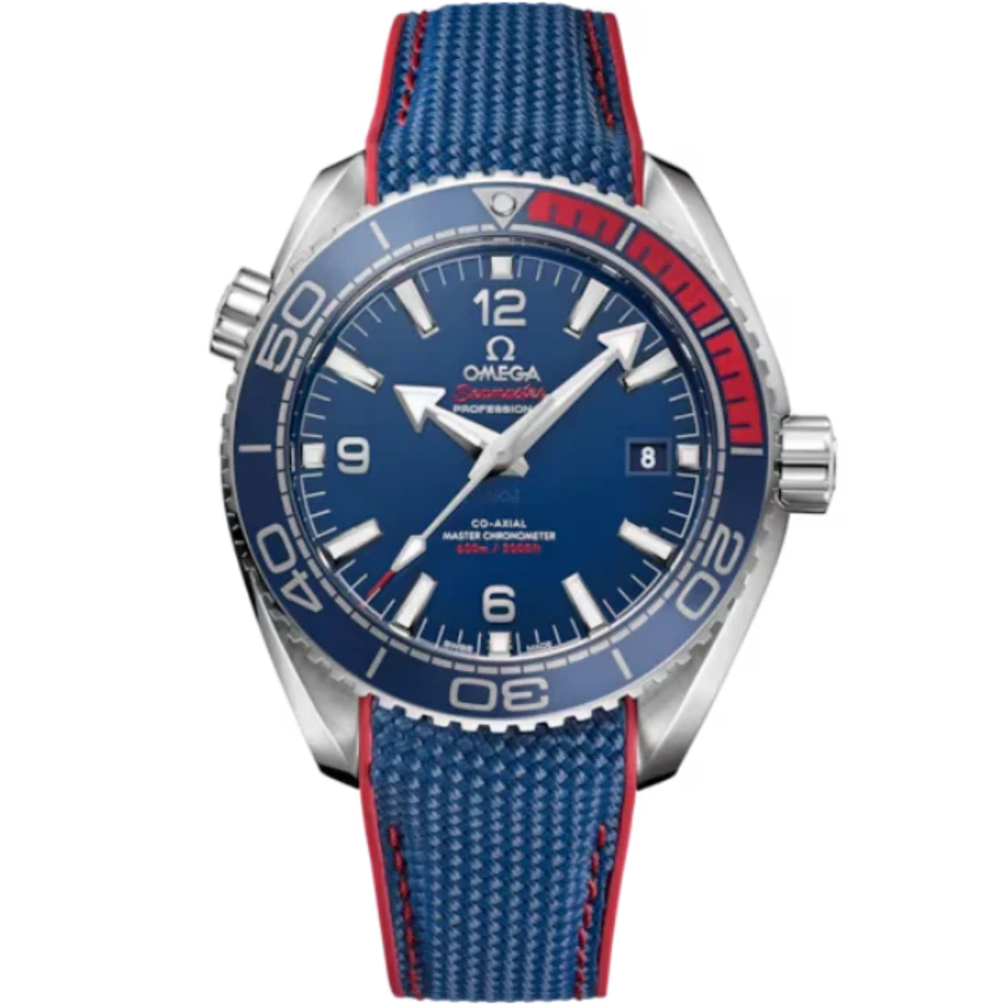 SEAMASTER PLANET OCEAN 600M "PYEONGCHANG 2018" LIMITED EDITION 43 MM STAINLESS STEEL WITH BLUE DIAL - Omega