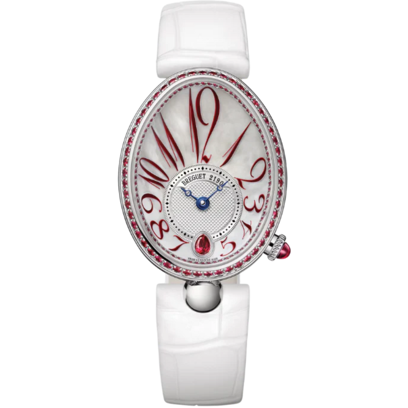 REINE DE NAPLES 8918 36 MM WHITE GOLD WITH MOTHER OF PEARL DIAL - Breguet