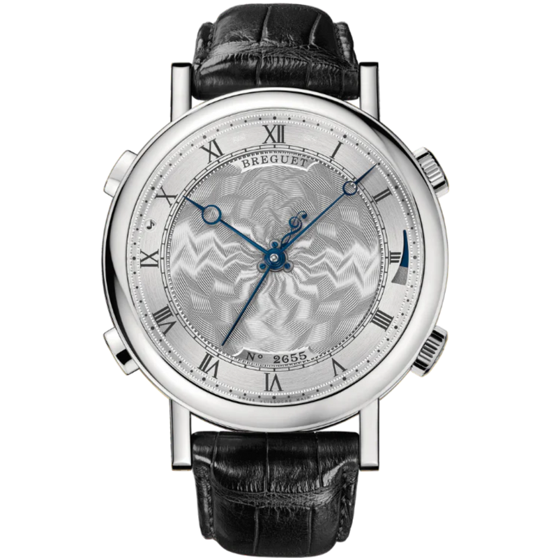LA MUSICALE 7800 48 MM WHITE GOLD WITH SILVER DIAL - Breguet