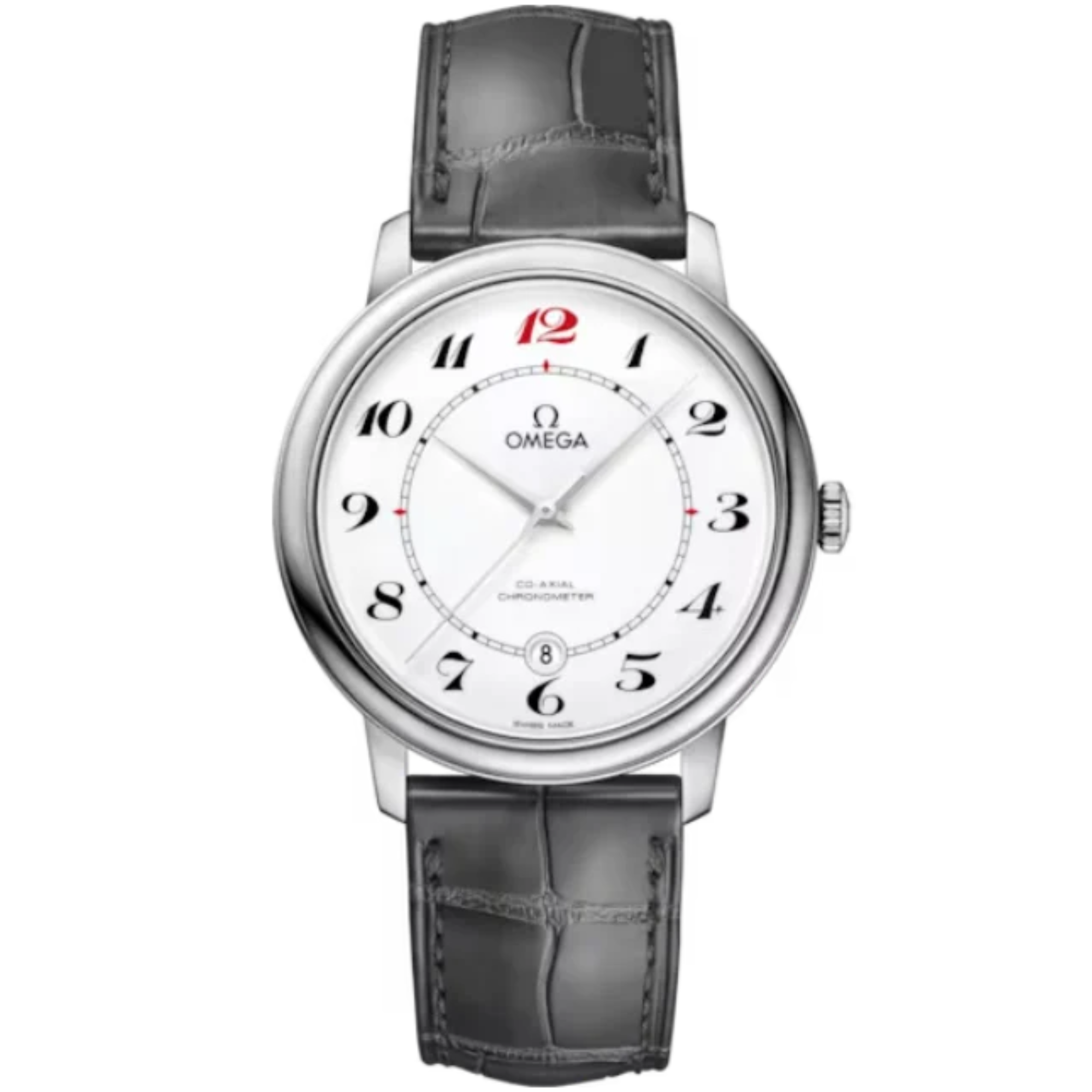 DE VILLE PRESTIGE 50TH ANNIVERSARY 39 MM WHITE GOLD WITH WHITE DIAL - Omega