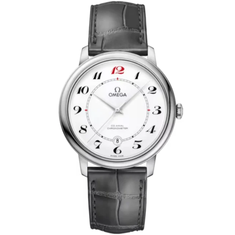 DE VILLE PRESTIGE 50TH ANNIVERSARY 39 MM WHITE GOLD WITH WHITE DIAL - Omega