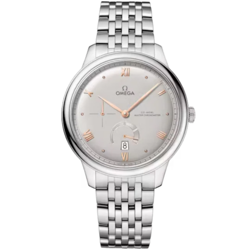 DE VILLE PRESTIGE 41 MM STAINLESS STEEL WITH GREY DIAL - Omega