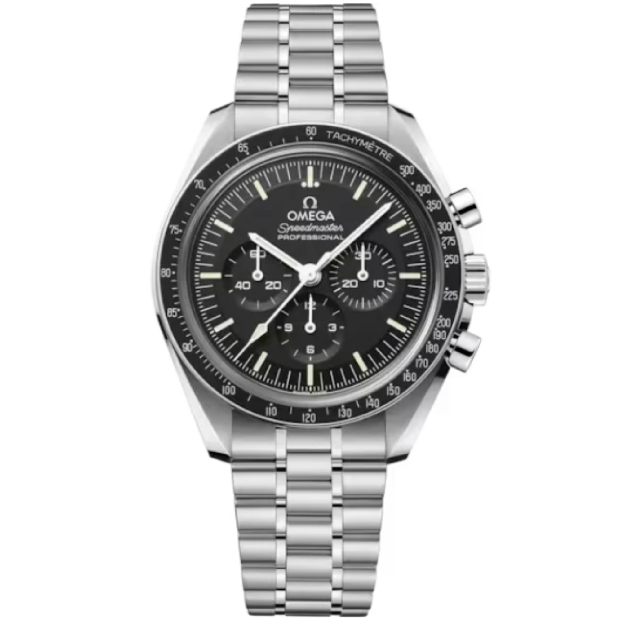 SPEEDMASTER MOONWATCH PROFESSIONAL 42 MM STAINLESS STEEL WITH BLACK DIAL - Omega