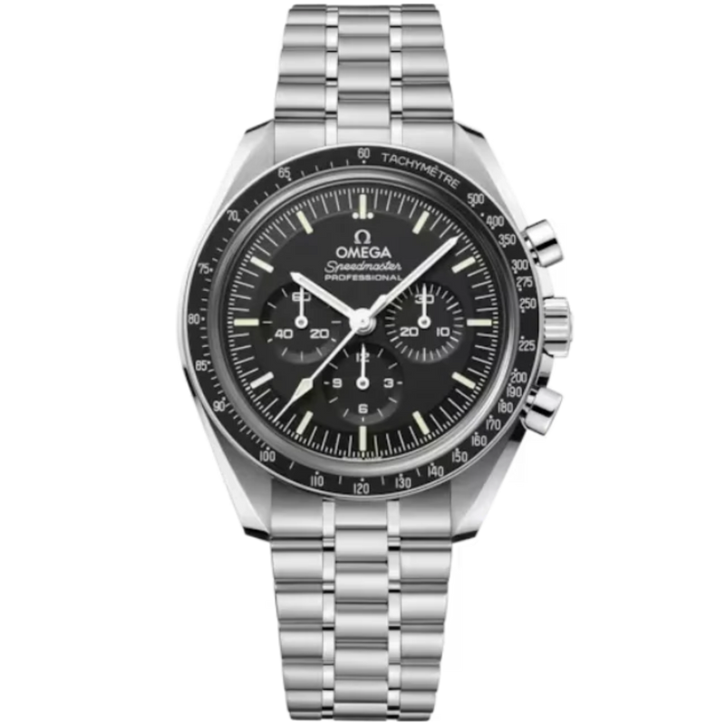 SPEEDMASTER MOONWATCH PROFESSIONAL 42 MM STAINLESS STEEL WITH BLACK DIAL - Omega