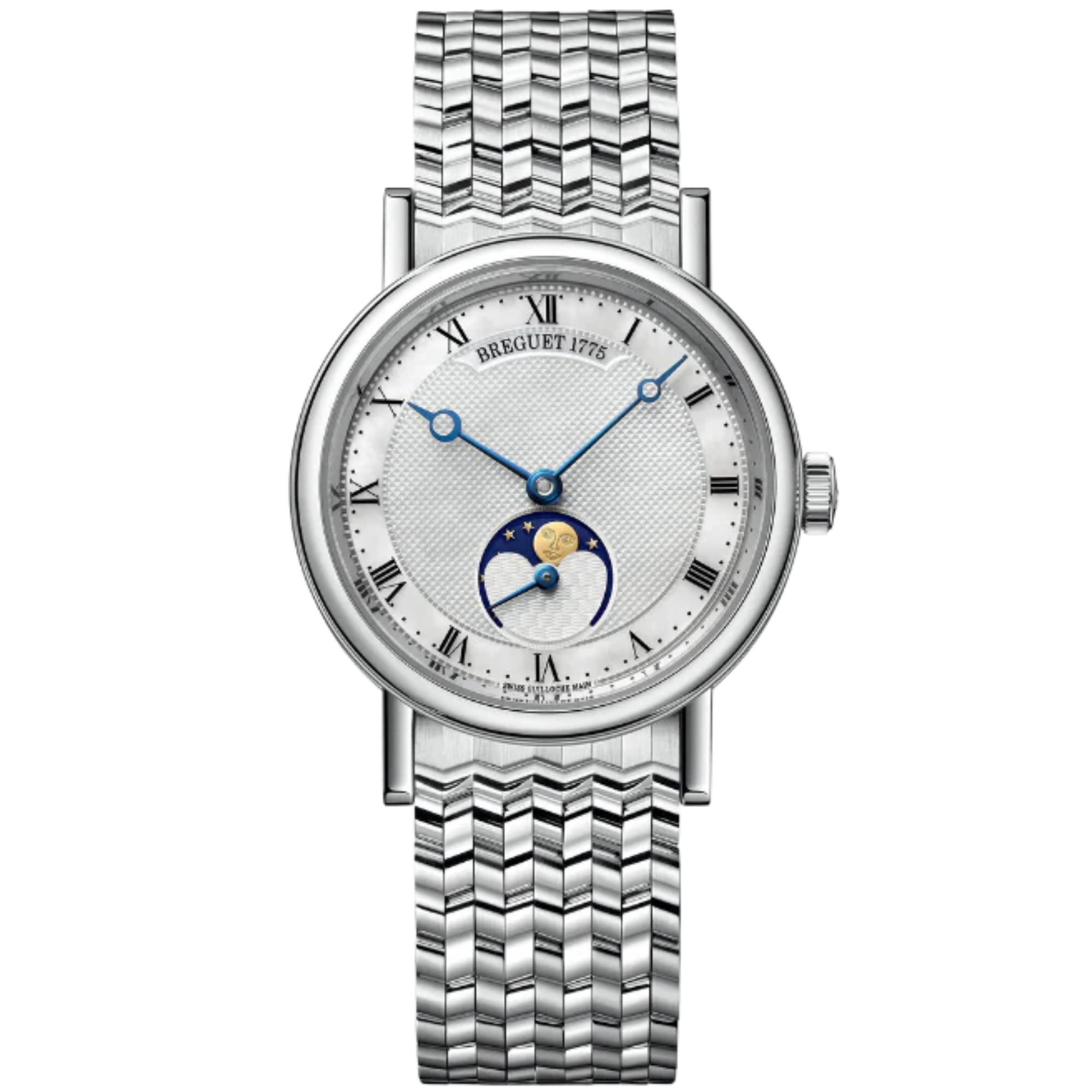 CLASSIQUE DAME 9087 30 MM WHITE GOLD WITH MOTHER OF PEARL DIAL - Breguet