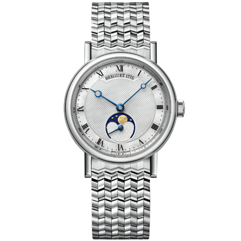 CLASSIQUE DAME 9087 30 MM WHITE GOLD WITH MOTHER OF PEARL DIAL - Breguet