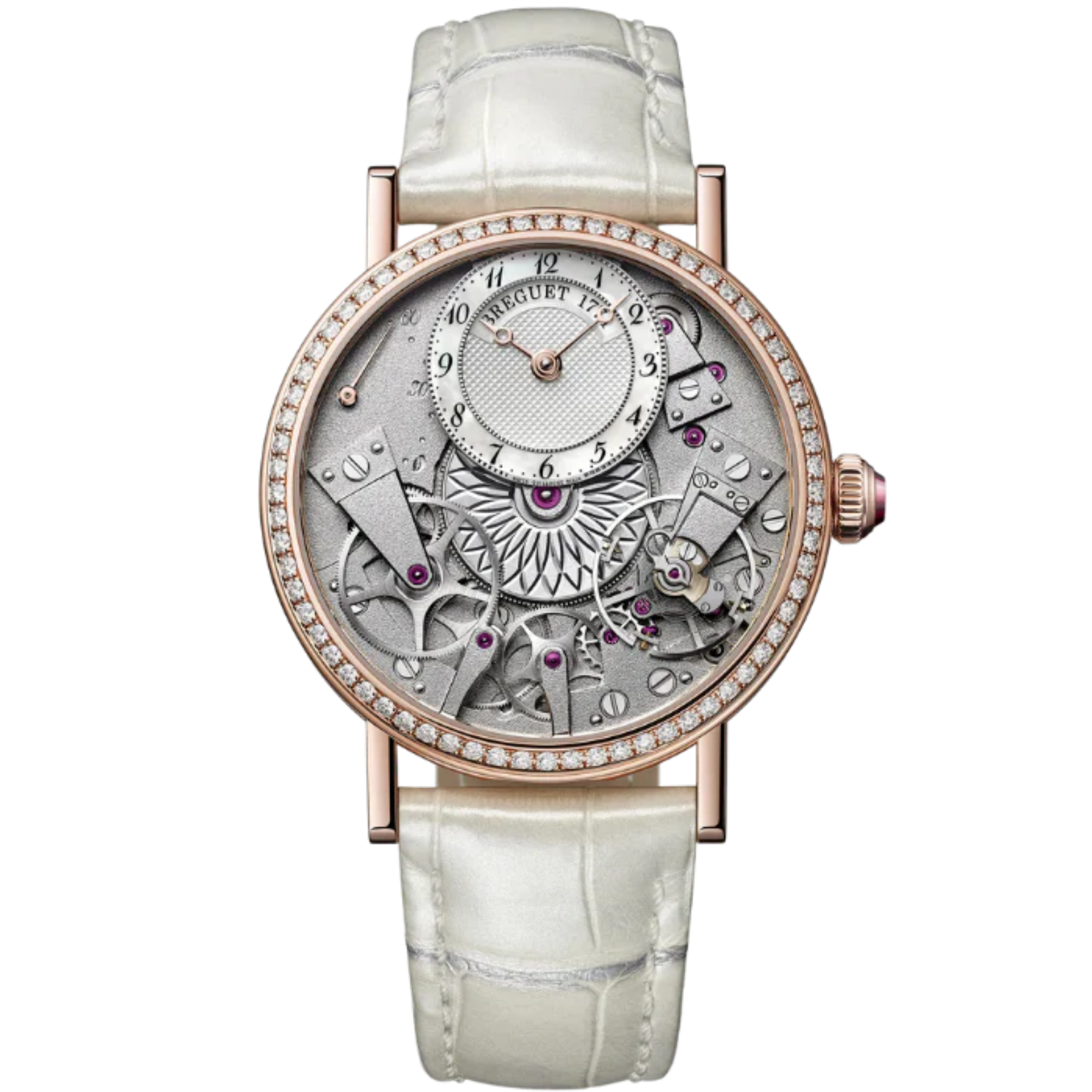 TRADITION DAME 7038 37 MM ROSE GOLD WITH MOTHER OF PEARL DIAL - Breguet