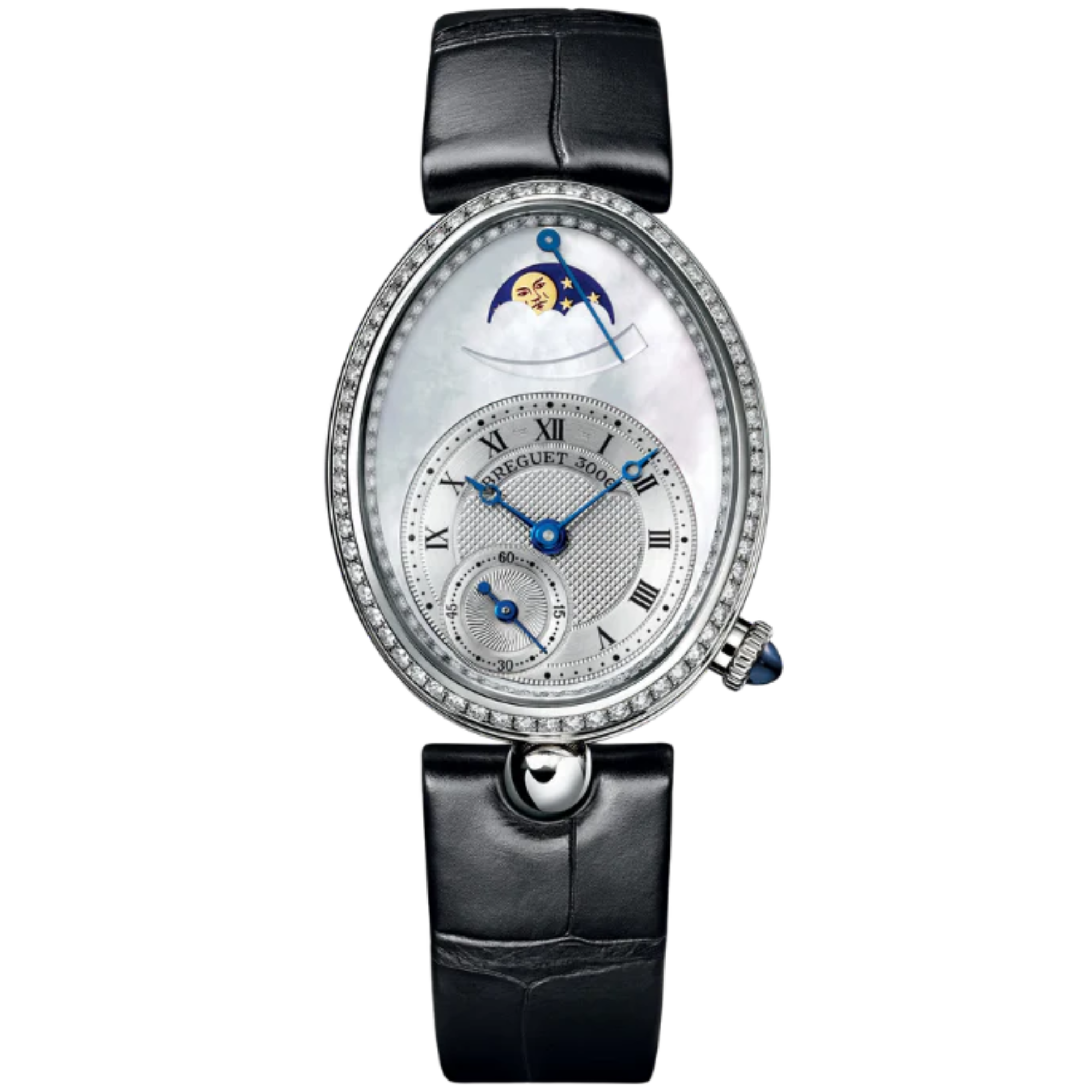 REINE DE NAPLES 8908 36 MM WHITE GOLD WITH MOTHER OF PEARL DIAL - Breguet