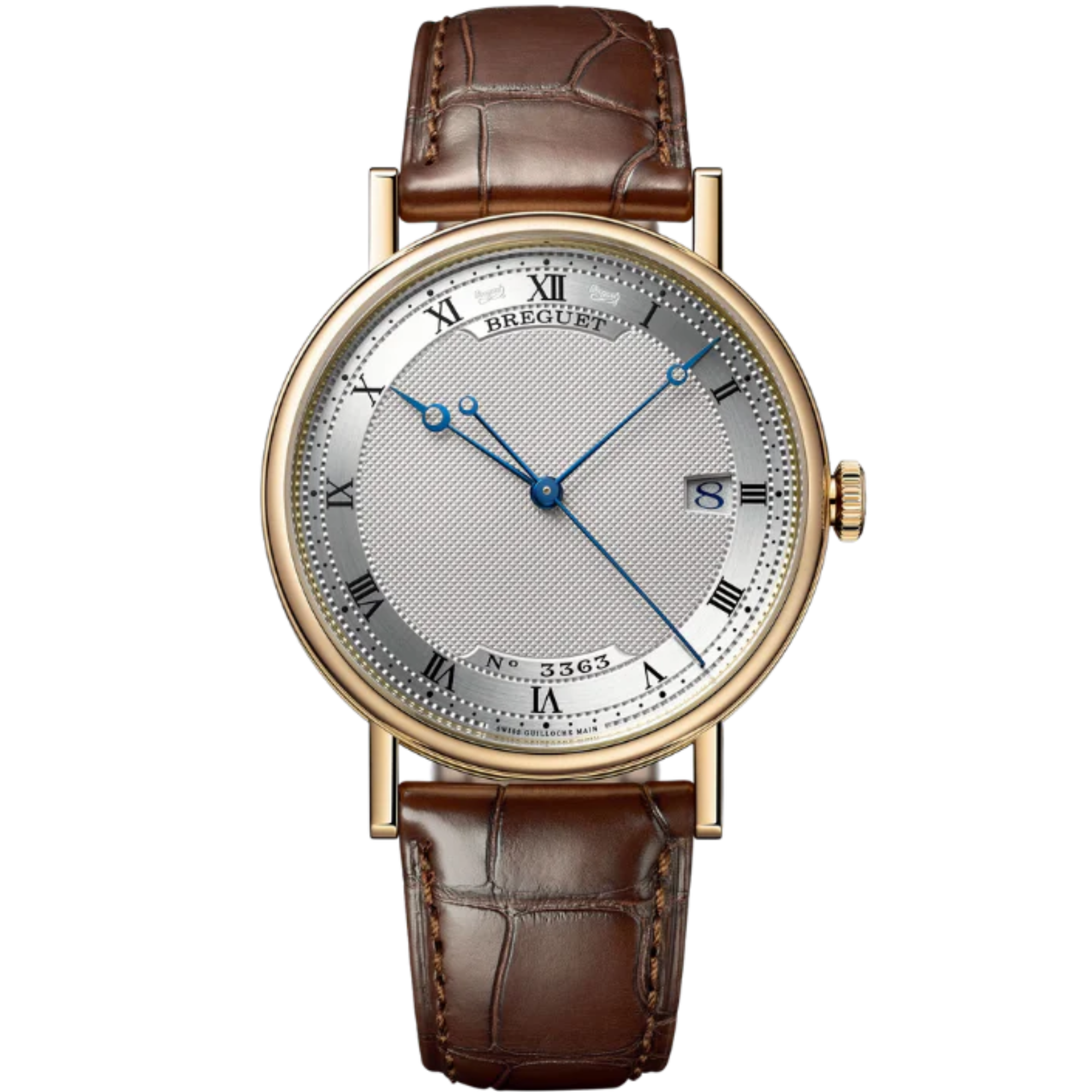 CLASSIQUE 5177 38 MM GOLD WITH SILVER DIAL - Breguet