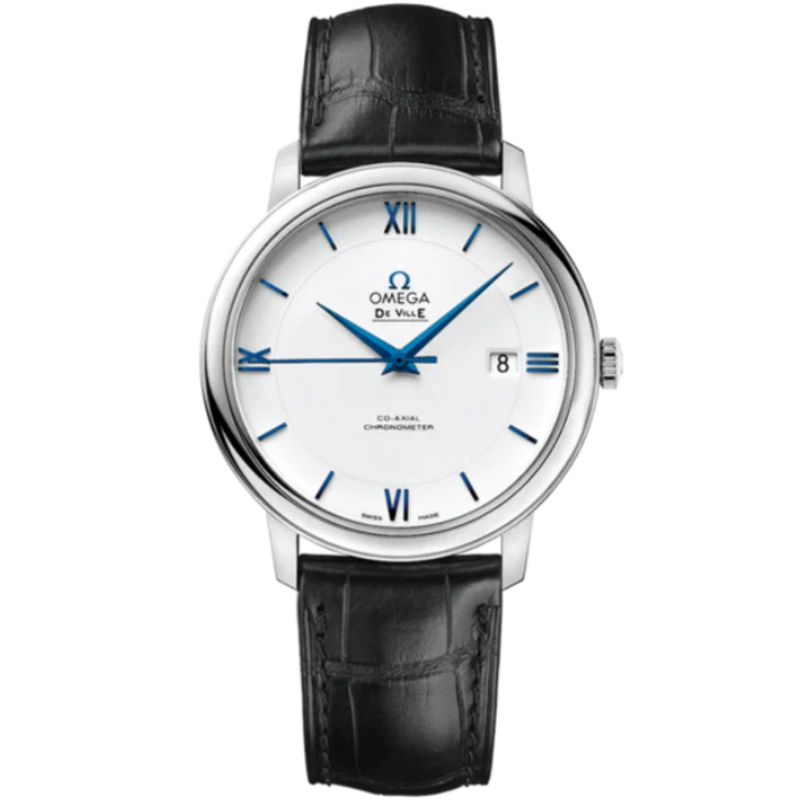 DE VILLE PRESTIGE 39 MM WHITE GOLD WITH WHITE DIAL - Omega