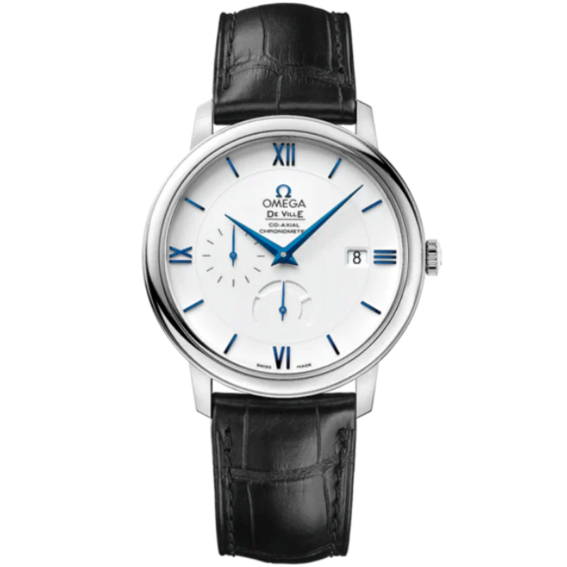 DE VILLE PRESTIGE 39 MM WHITE GOLD WITH WHITE DIAL - Omega