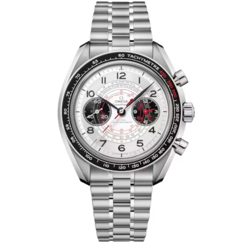 SPEEDMASTER CHRONOSCOPE 43 MM STAINLESS STEEL WITH SILVER DIAL - Omega
