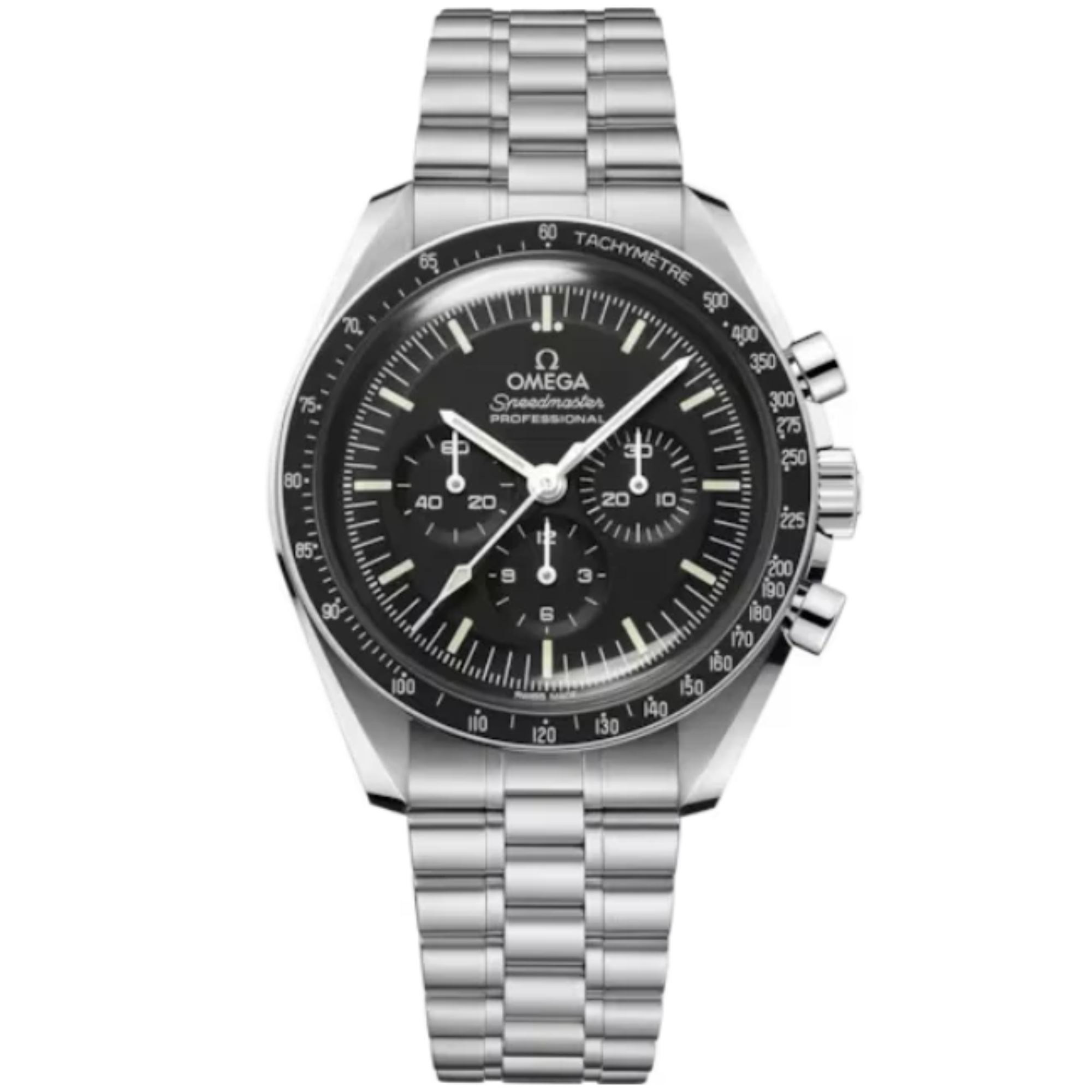 SPEEDMASTER MOONWATCH PROFESSIONAL 42 MM STAINLESS STEEL WITH BLACK DIAL - Omega