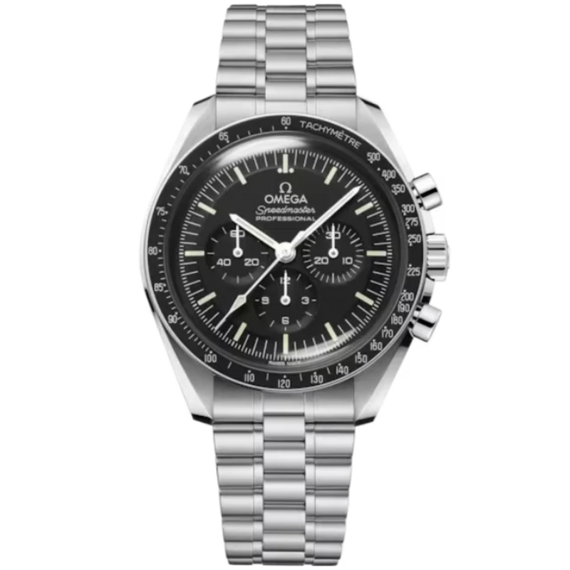 SPEEDMASTER MOONWATCH PROFESSIONAL 42 MM STAINLESS STEEL WITH BLACK DIAL - Omega