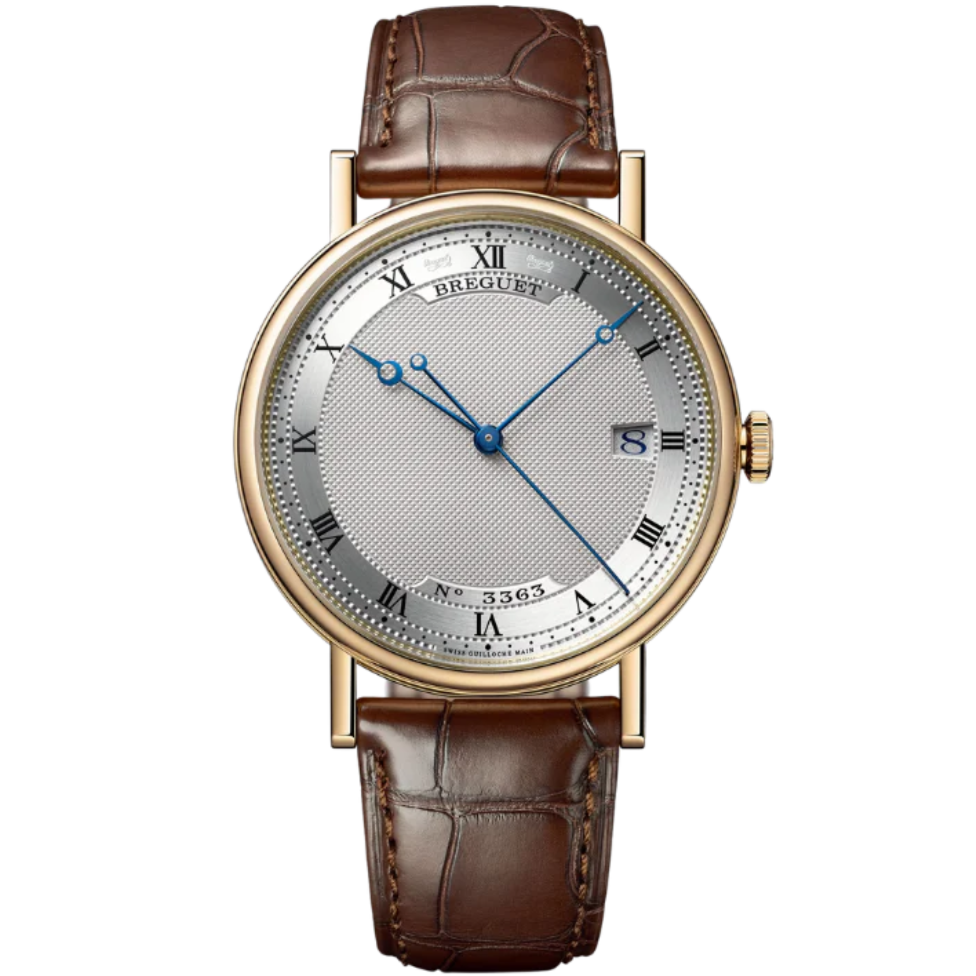 CLASSIQUE 5177 38 MM YELLOW GOLD WITH SILVER DIAL - Breguet