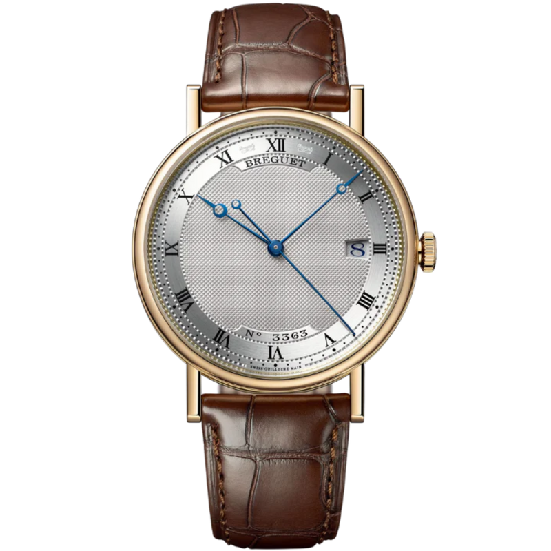 CLASSIQUE 5177 38 MM YELLOW GOLD WITH SILVER DIAL - Breguet