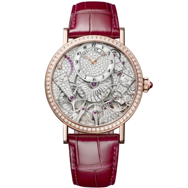 TRADITION 7035 37 MM ROSE GOLD WITH MOTHER OF PEARL DIAL - Breguet