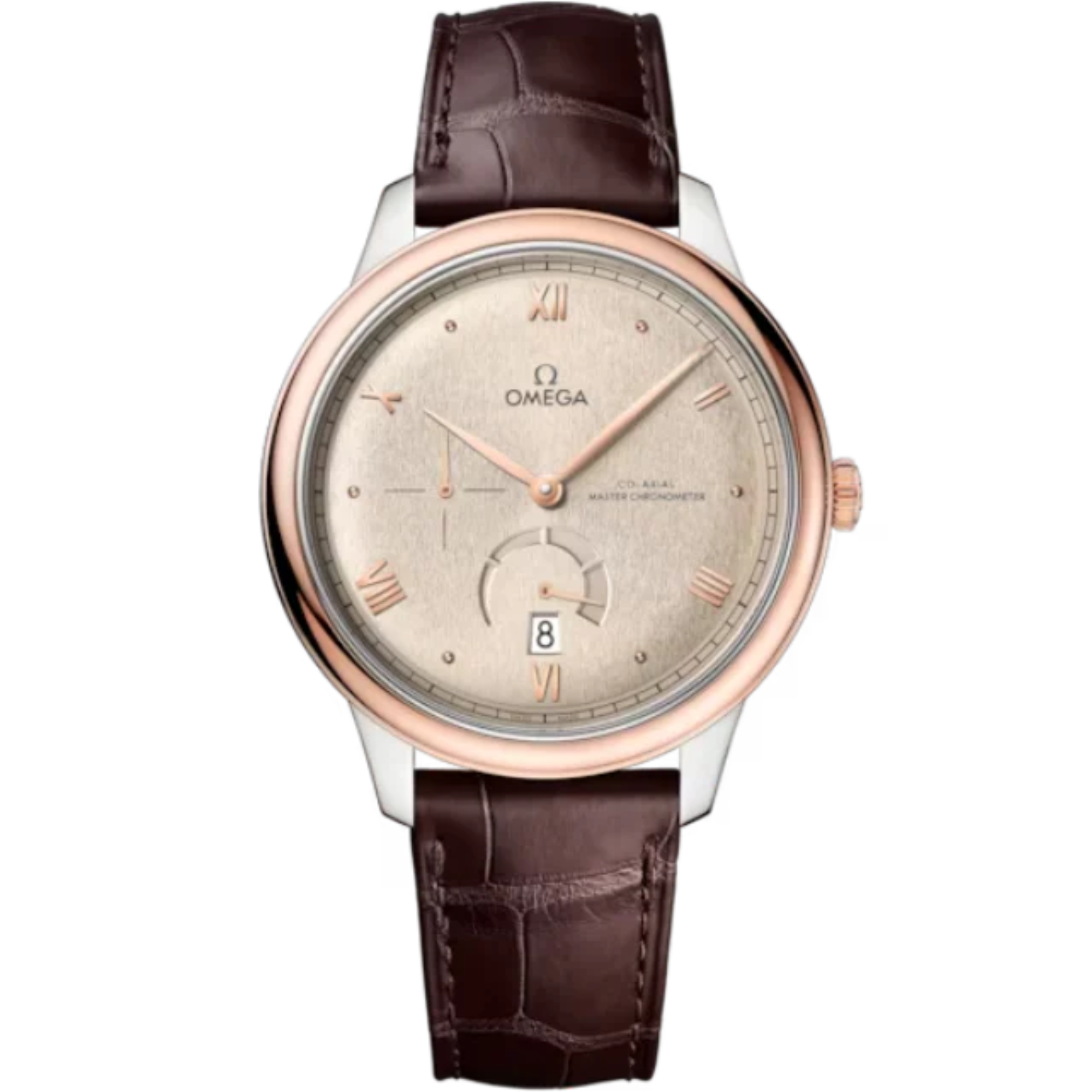 DE VILLE PRESTIGE 41 MM STAINLESS STEEL - SEDNA™ GOLD WITH LINEN DIAL - Omega