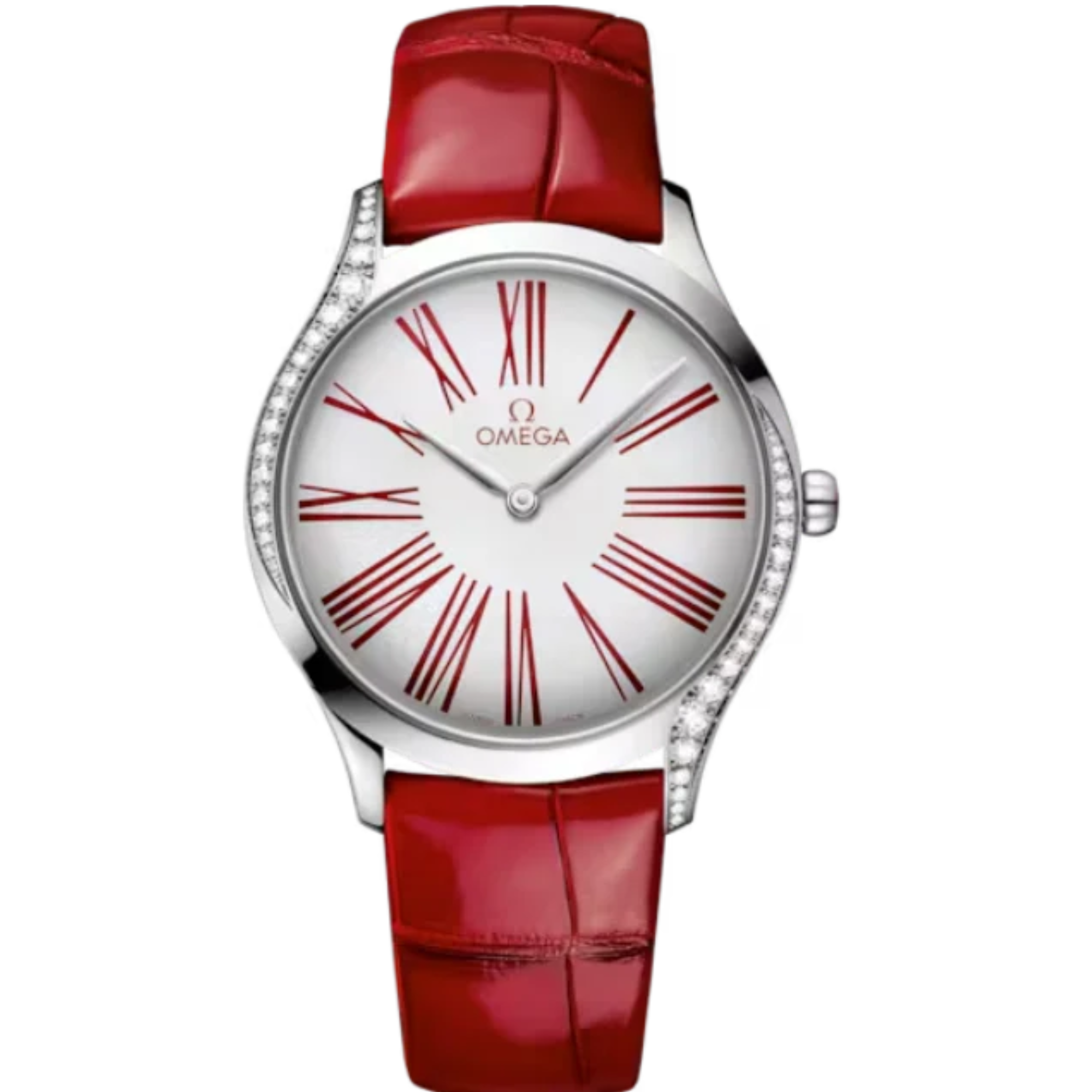 DE VILLE TRÉSOR 36 MM STAINLESS STEEL WITH WHITE DIAL - Omega