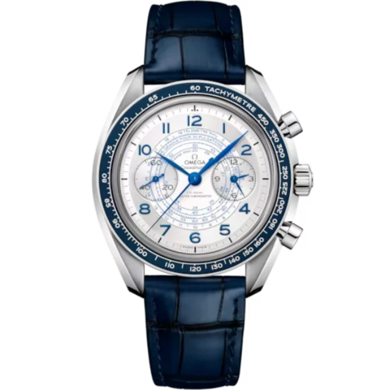 SPEEDMASTER CHRONOSCOPE 43 MM STAINLESS STEEL WITH SILVER DIAL - Omega