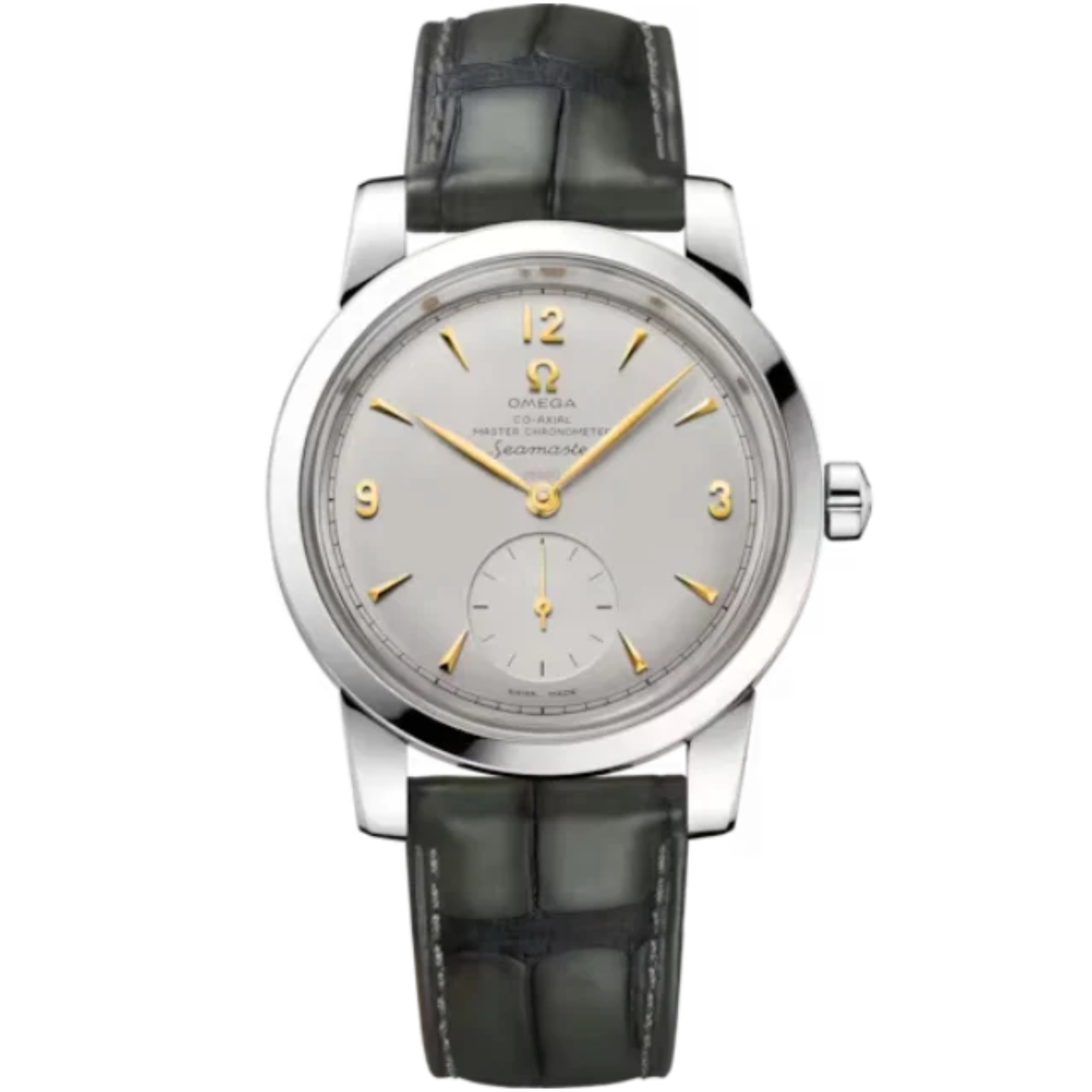 SEAMASTER 1948 38 MM PLATINUM WITH GREY DIAL - Omega