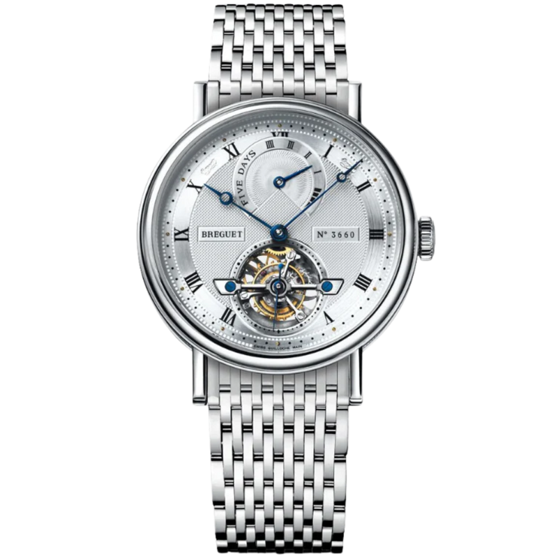 CLASSIQUE COMPLICATIONS 5317 39 MM PLATINUM WITH SILVER DIAL - Breguet