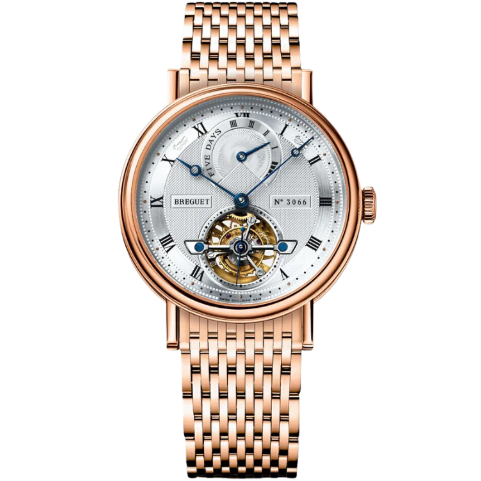 CLASSIQUE COMPLICATIONS 5317 39 MM ROSE GOLD WITH SILVER DIAL - Breguet