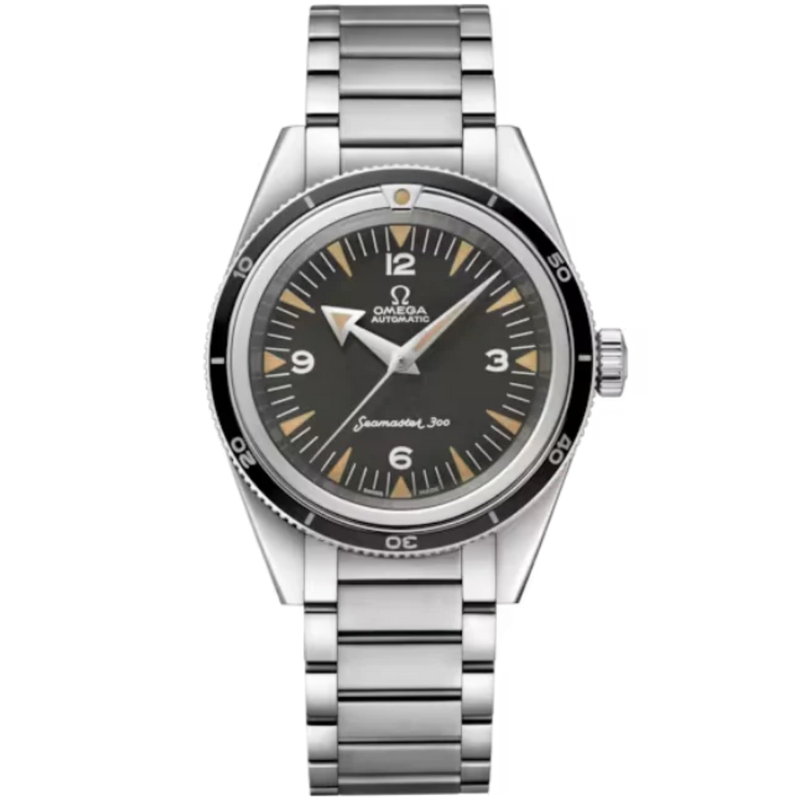SEAMASTER 300 THE 1957 TRILOGY 39 MM STAINLESS STEEL WITH BLACK DIAL - Omega