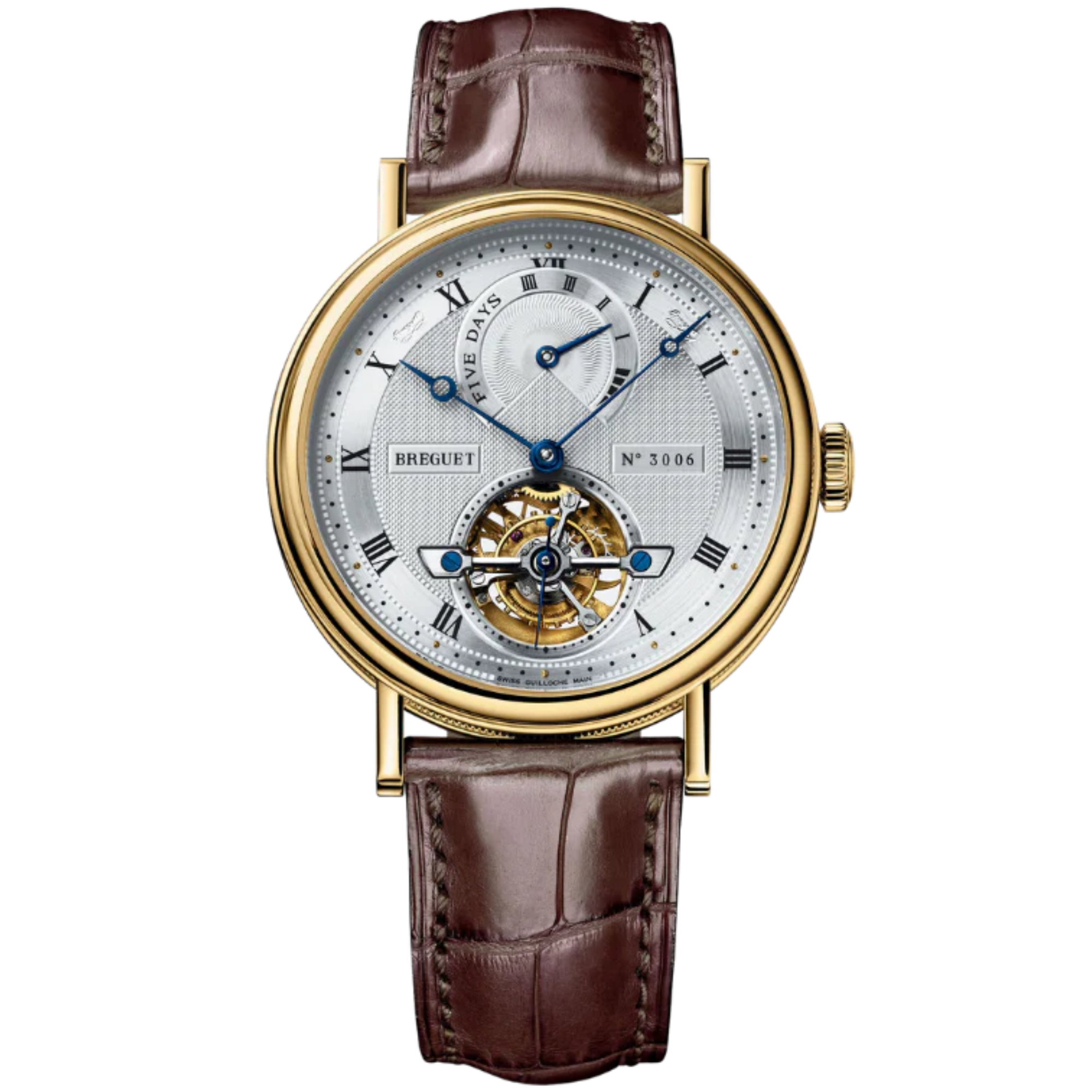 CLASSIQUE COMPLICATIONS 5317 39 MM YELLOW GOLD WITH SILVER DIAL - Breguet