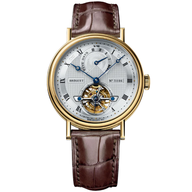 CLASSIQUE COMPLICATIONS 5317 39 MM YELLOW GOLD WITH SILVER DIAL - Breguet