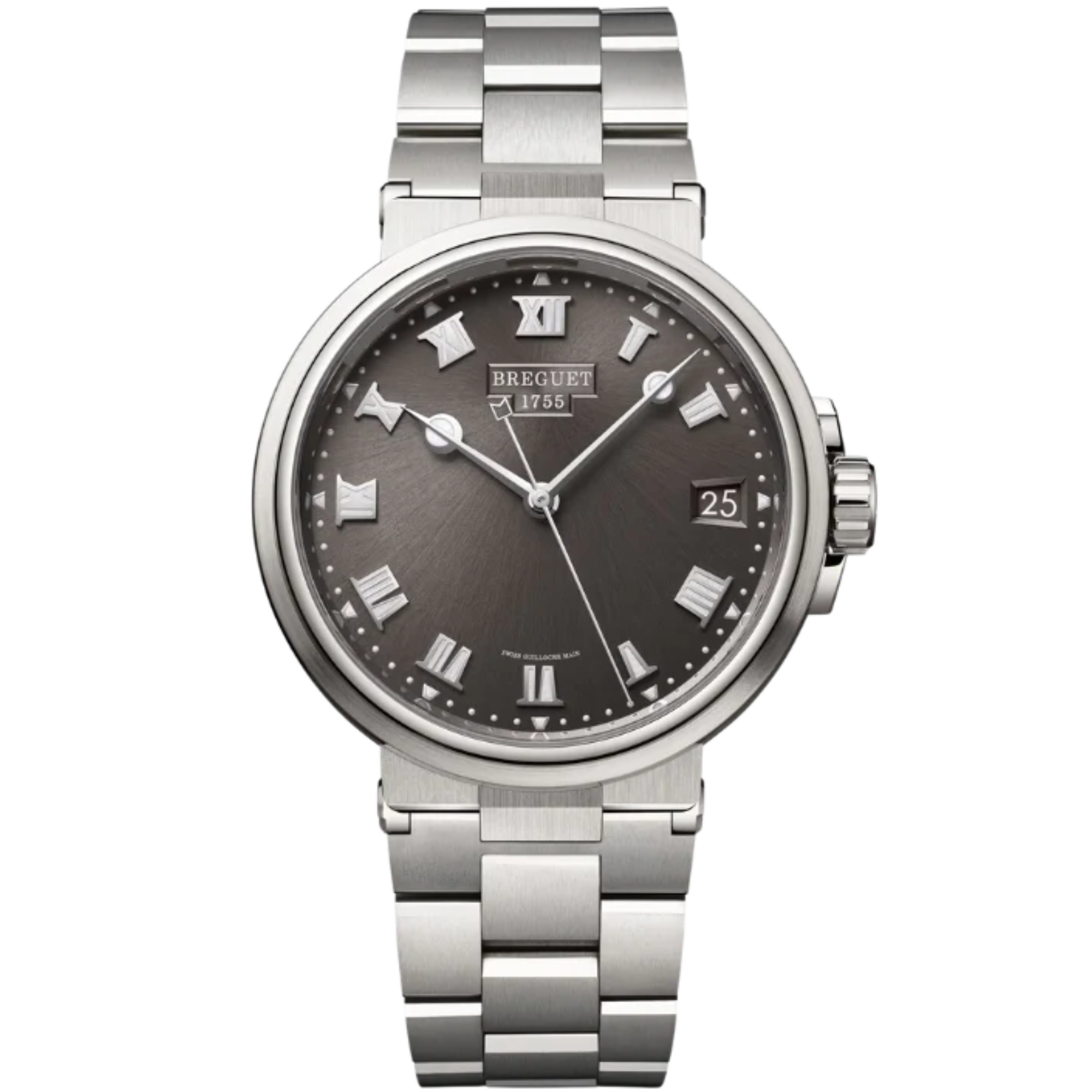 MARINE 5517 40 TITANIUM WITH GREY DIAL - Breguet
