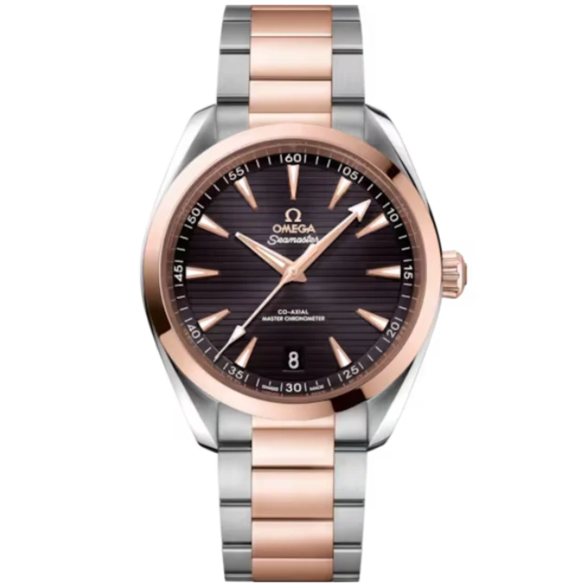 SEAMASTER AQUA TERRA 150M 41 MM STAINLESS STEEL - SEDNA™ GOLD WITH GREY DIAL - Omega