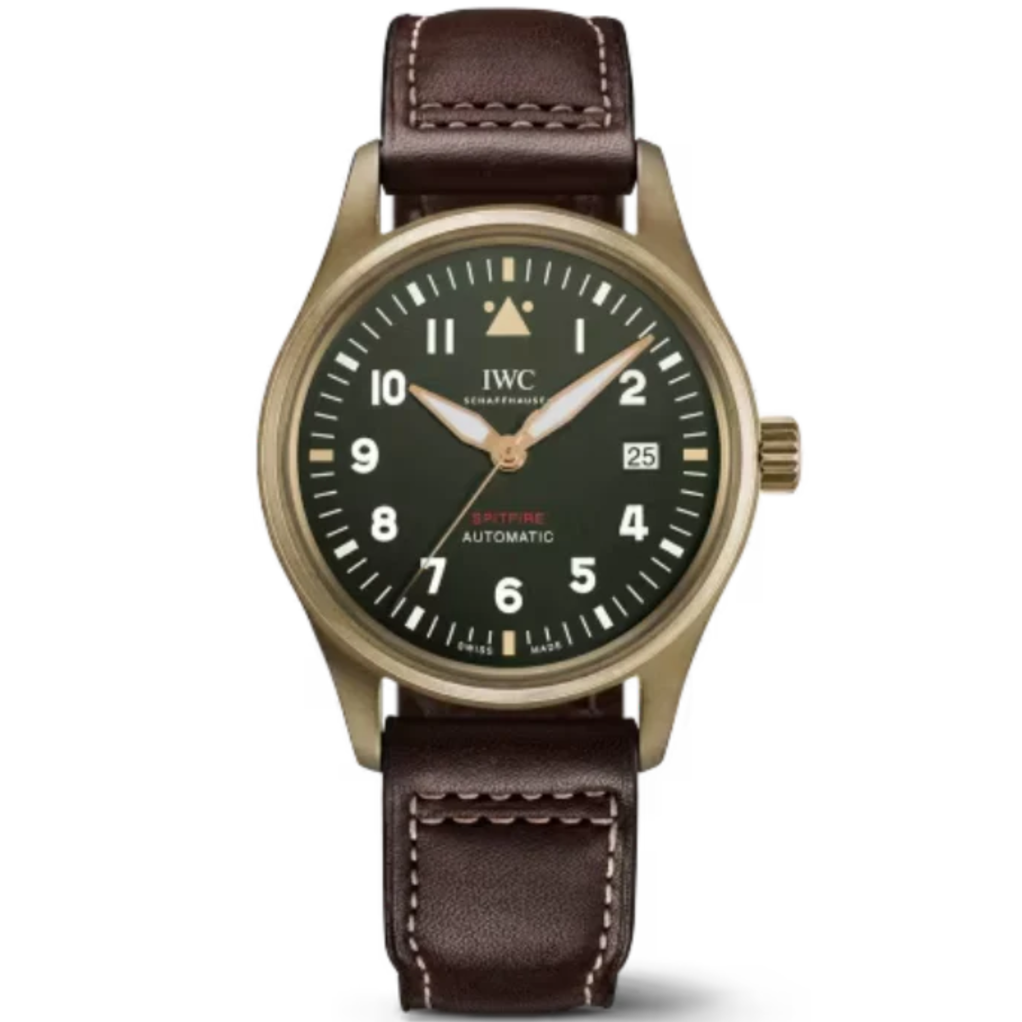 PILOT’S WATCH AUTOMATIC SPITFIRE 39 MM BRONZE WITH GREEN DIAL - IWC