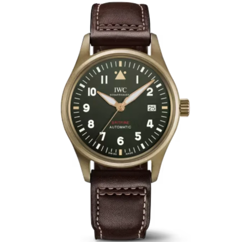 PILOT’S WATCH AUTOMATIC SPITFIRE 39 MM BRONZE WITH GREEN DIAL - IWC