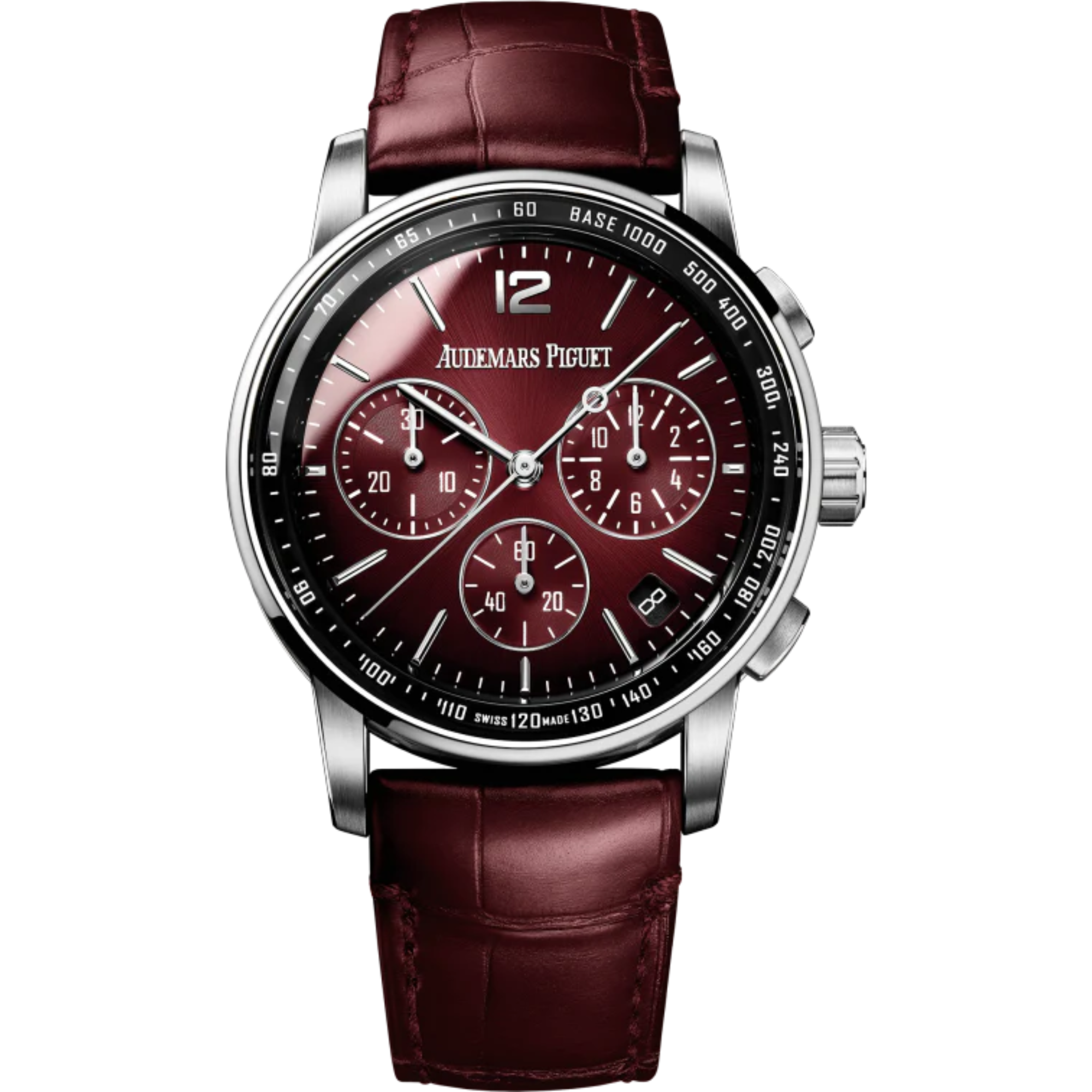 Audemars Piguet Code 11:59 Ref. 26393BC.OO.A068CR.01 White Gold Burgundy Dial Chronograph - Audemars Piguet