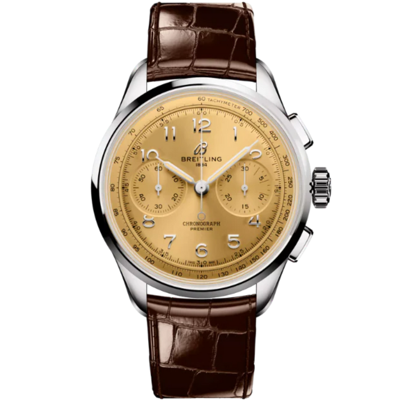 PREMIER B09 CHRONOGRAPH 40 MM STAINLESS STEEL WITH CHAMPAGNE DIAL - Breitling