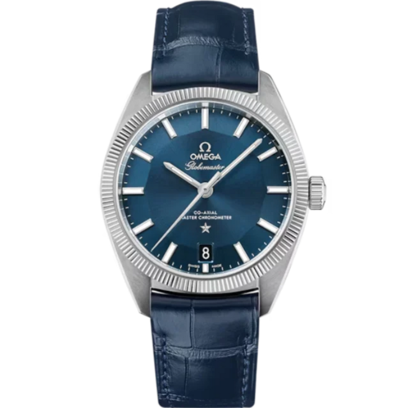 CONSTELLATION GLOBEMASTER 39 MM STAINLESS STEEL WITH BLUE DIAL - Omega